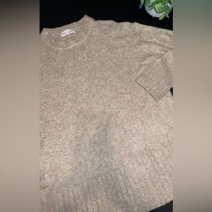 Philosophy Tan Wool Blend Sweater Size S/M Like New